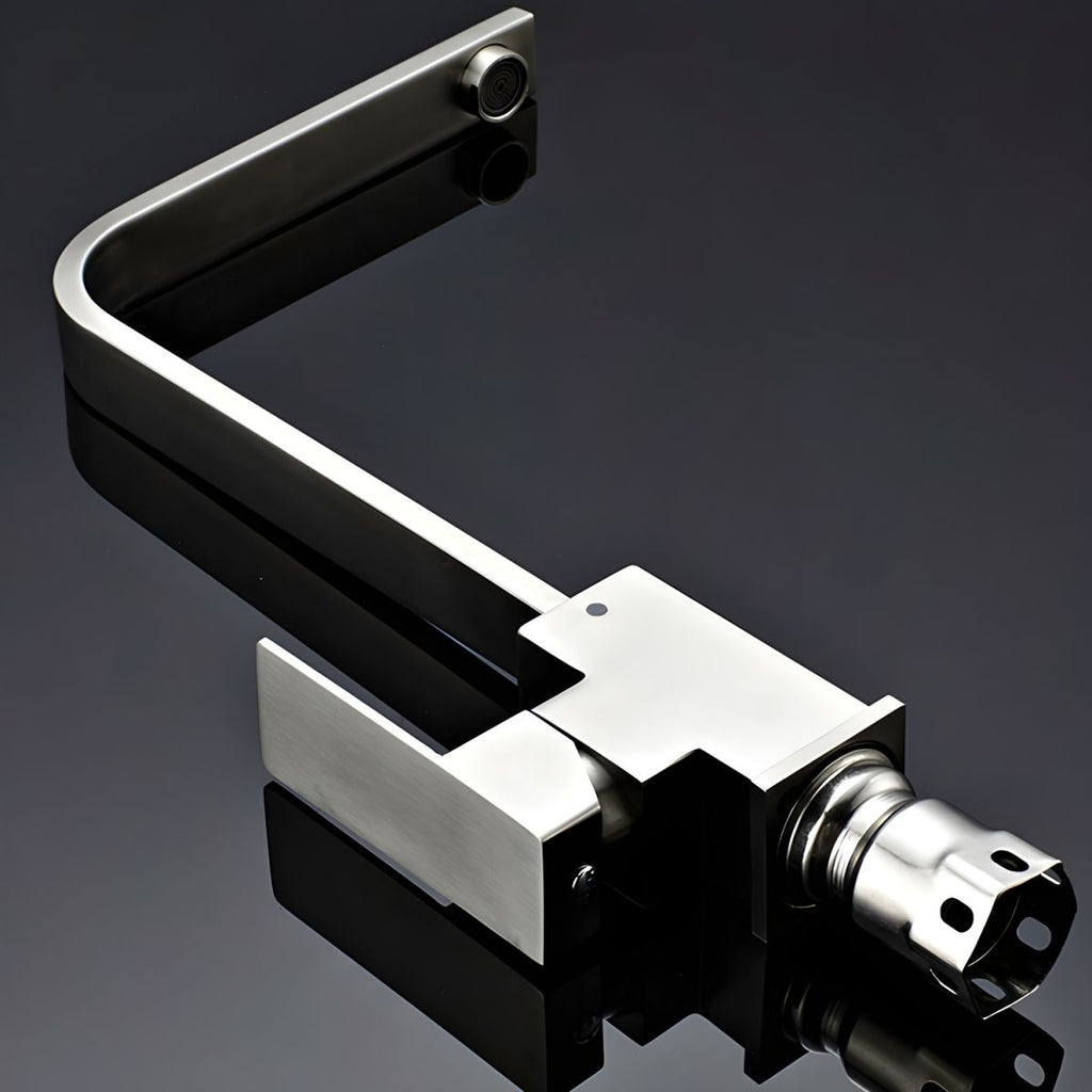 Contemporary Kitchen Faucet Swivel Spout High Arc Kitchen Bar Faucet