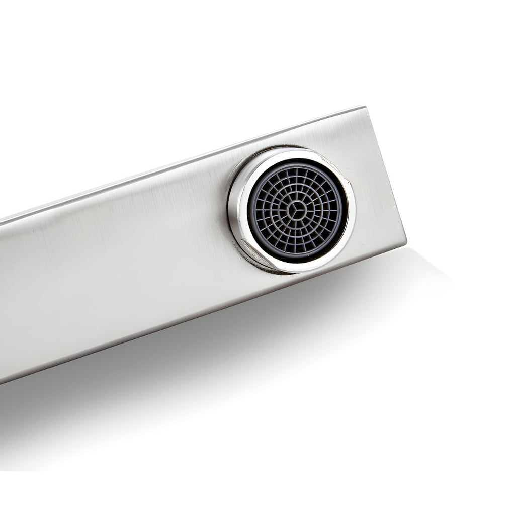 Contemporary Kitchen Faucet Swivel Spout High Arc Kitchen Bar Faucet