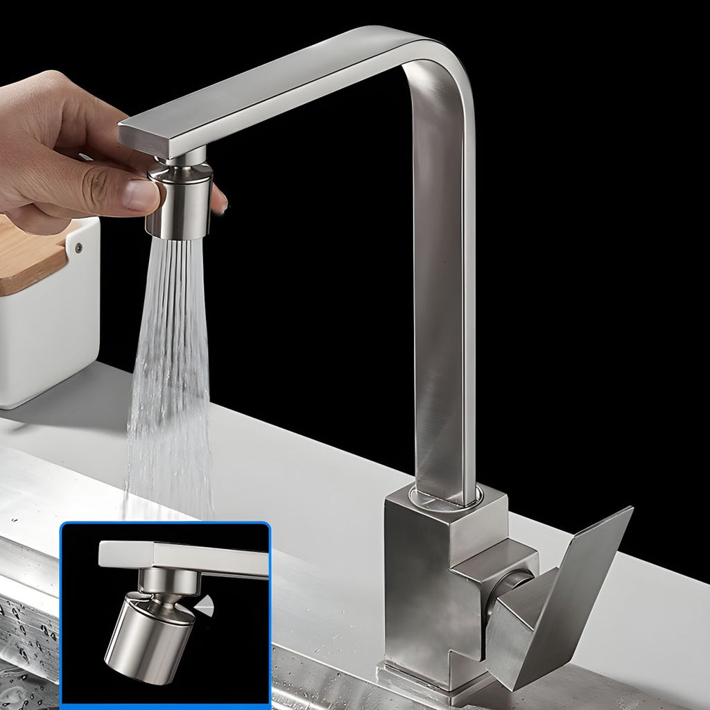 Contemporary Kitchen Faucet Swivel Spout High Arc Kitchen Bar Faucet