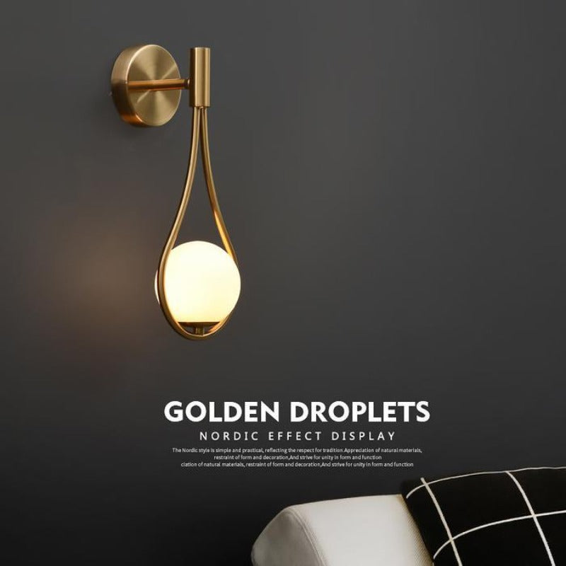 Drape Lis Wall Light