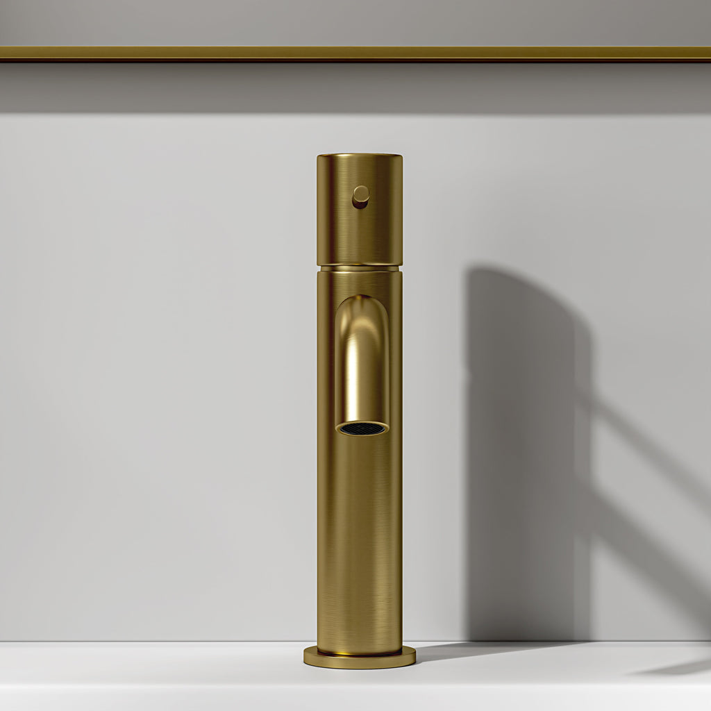 Curved Basin Mixer Tap