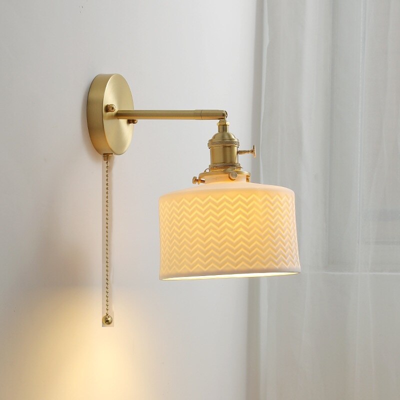 Retro Matte Switch Led Wall Light