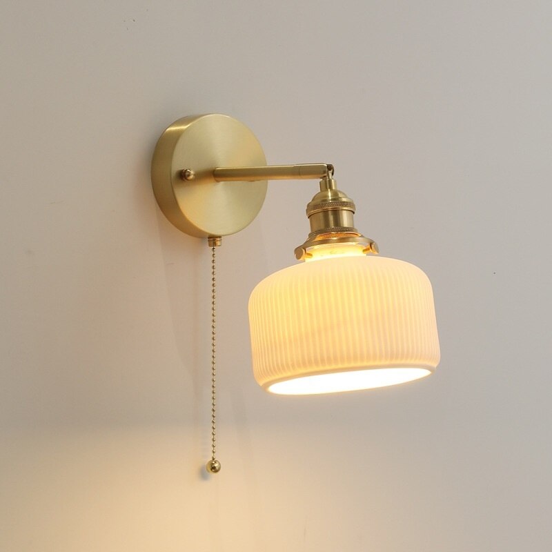 Retro Matte Switch Led Wall Light