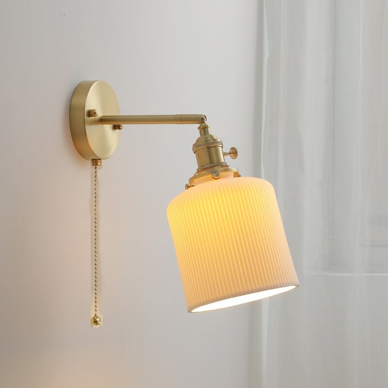 Retro Matte Switch Led Wall Light