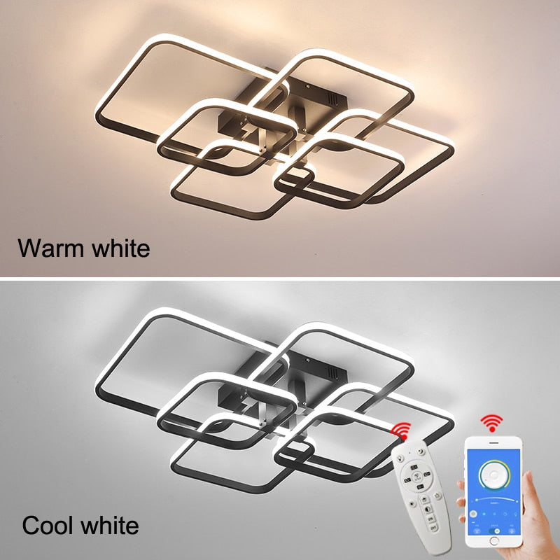 Sublime Suares Modern Led Chandelier