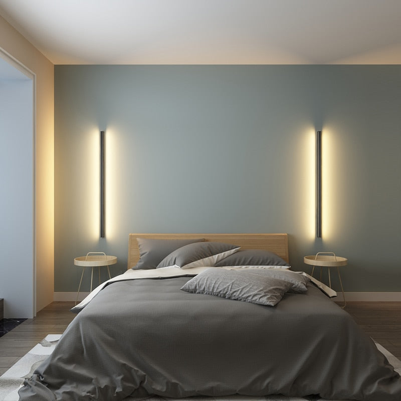 Nordic Modern Minimalist Long Wall Lamp