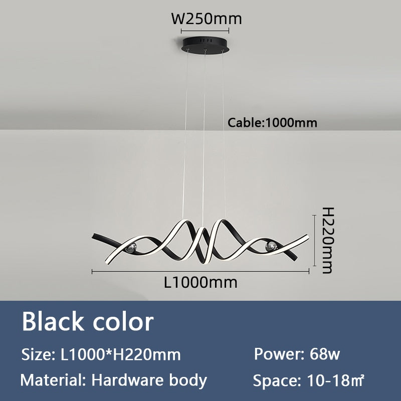 Boheme Glam Modern Led Pendant