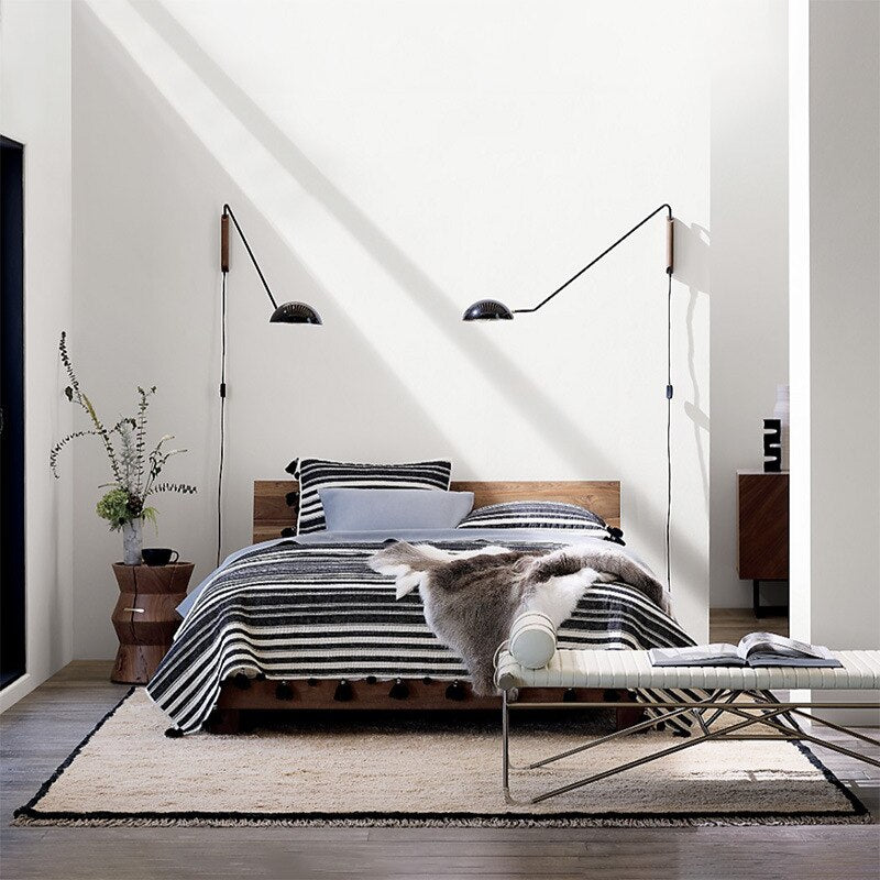 American Style Long Arm Wall Lamp