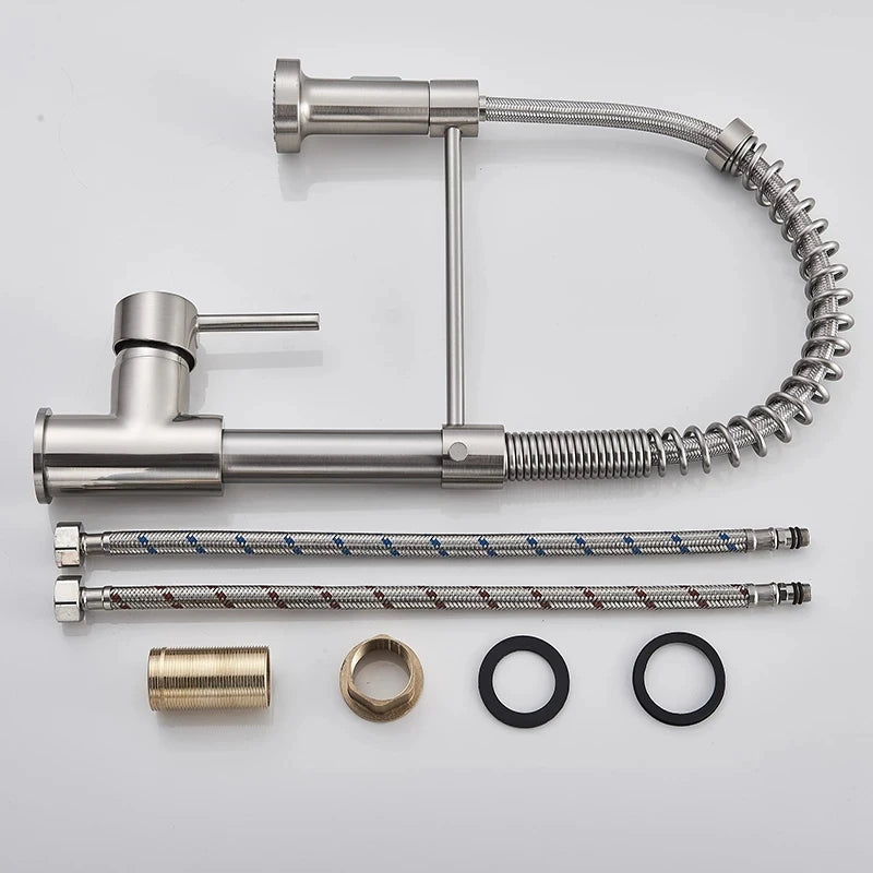 Pull Down Spray Single Lever Kitchen Tap