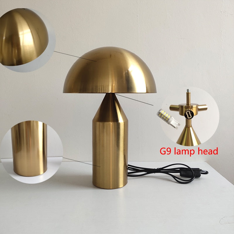 Nordic Mushroom Table Lamp