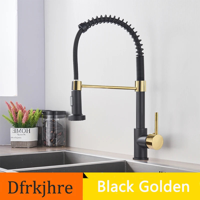 Pull Down Spray Single Lever Kitchen Tap