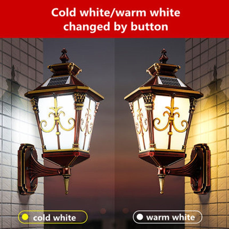 Garden Solar Panel Led Outdoor