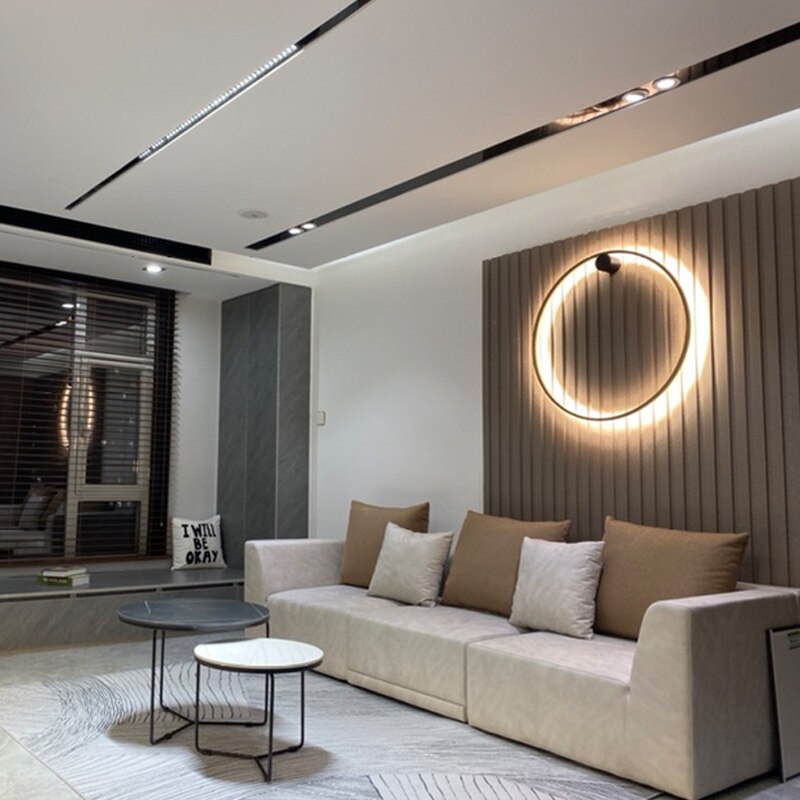 Modern Art Round Led Wall Light