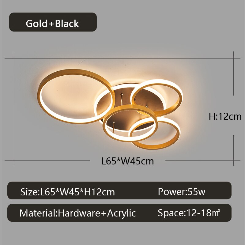 Harmonic Round Led Ceiling Light