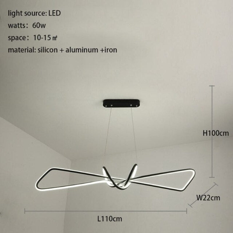 Neo Future Glam Modern Led Pendant Light