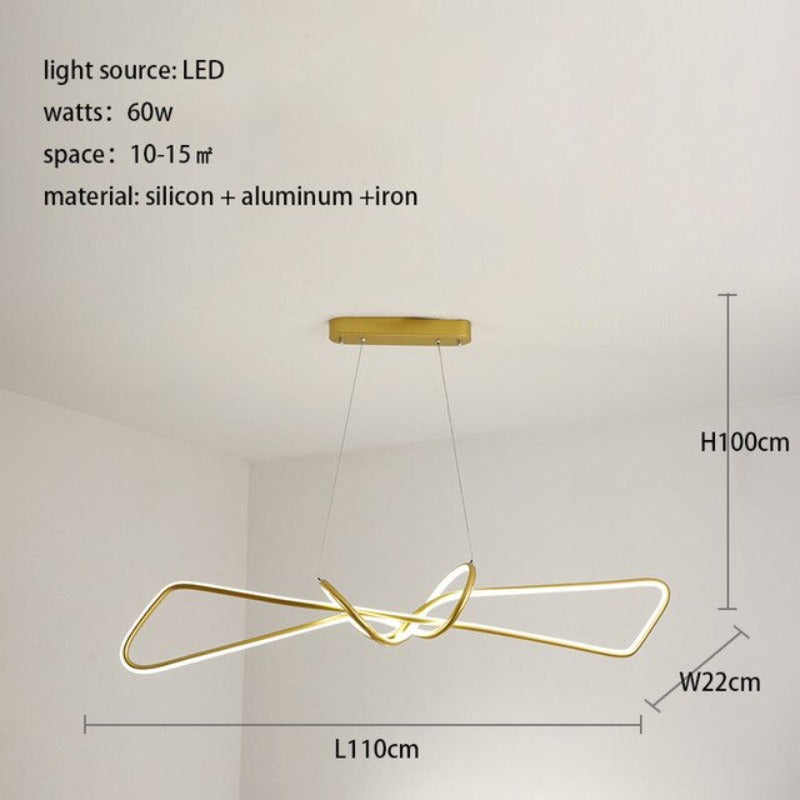 Neo Future Glam Modern Led Pendant Light