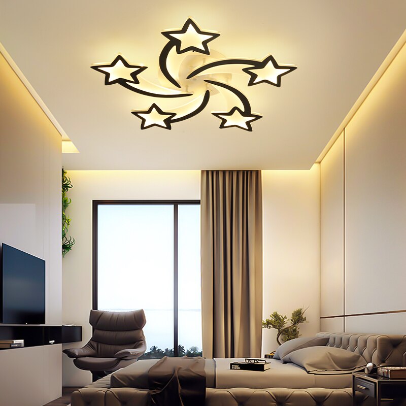 Starry Chic Modern Led Chandelier