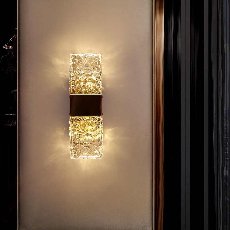 Nordic Crystal Glamour Wall Lamp