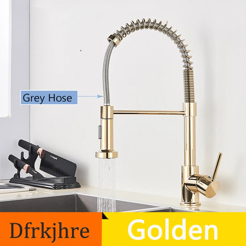 Pull Down Spray Single Lever Kitchen Tap