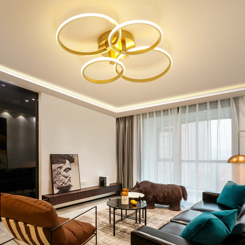 Harmony Circles Modern Led Chandelier
