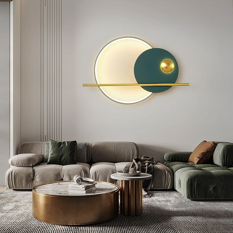 Modern Neutral Living Room Led Wall Lamp
