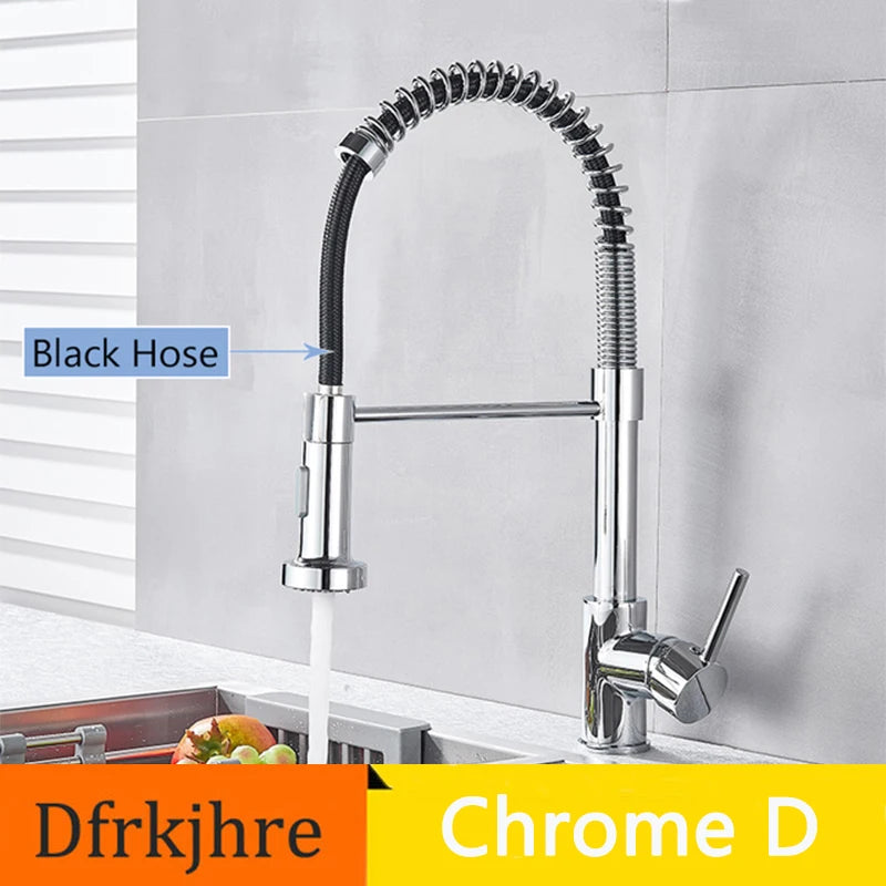 Pull Down Spray Single Lever Kitchen Tap