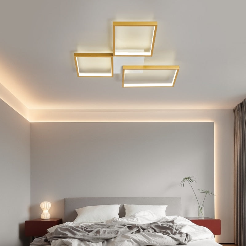 Rectangles Modern Led Ceiling