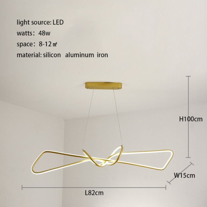 Neo Future Glam Modern Led Pendant Light