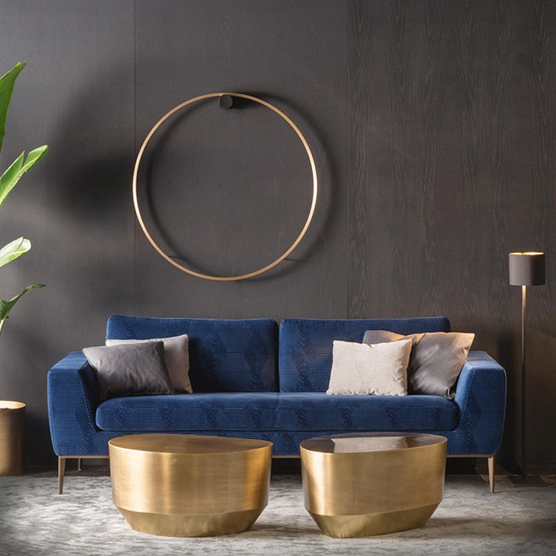 Modern Art Round Led Wall Light