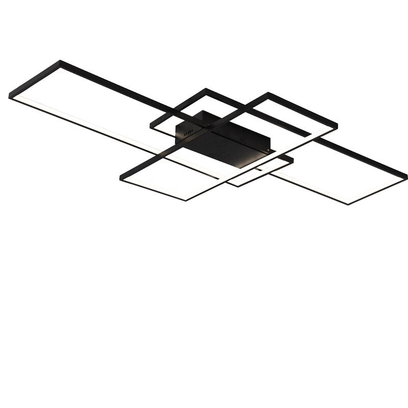Rectangle Allure Modern Led Ceiling Light