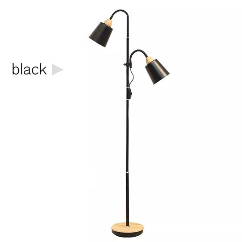 Nordic Minimal Wooden Floor Lamp