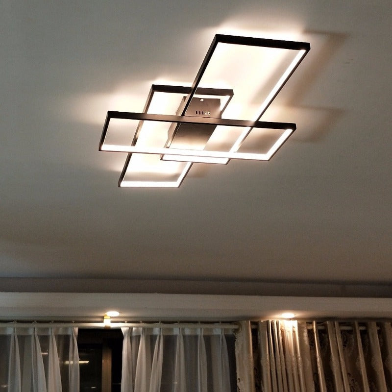 Rectangle Allure Modern Led Ceiling Light