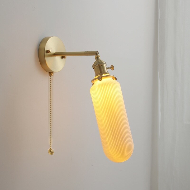 Retro Matte Switch Led Wall Light