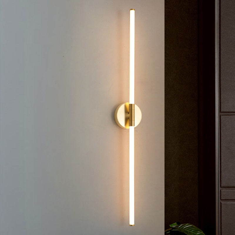 Gold Warming Modern Led Wall Light