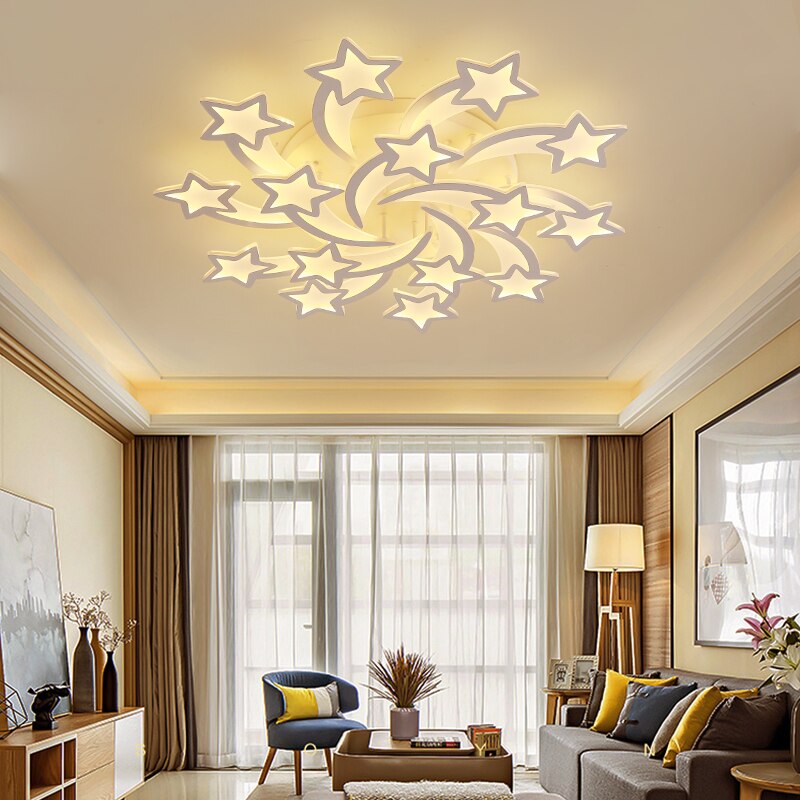Starry Chic Modern Led Chandelier