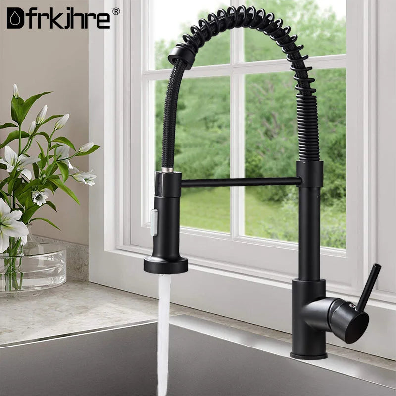 Pull Down Spray Single Lever Kitchen Tap