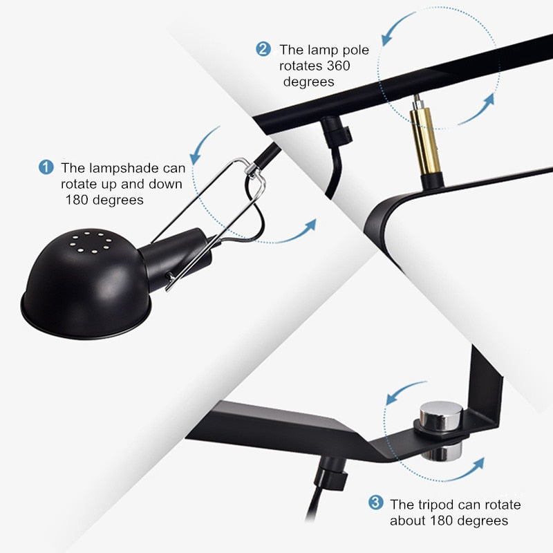 Creative Designed Long Arm Wall Lamp