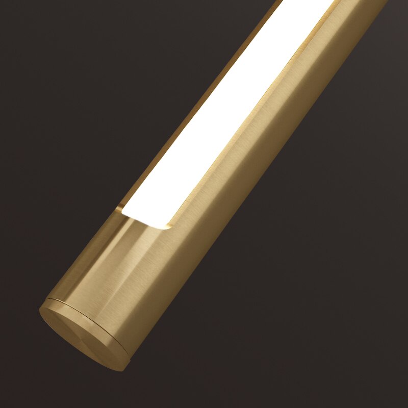 Minimalist Background Copper Wall Lamp