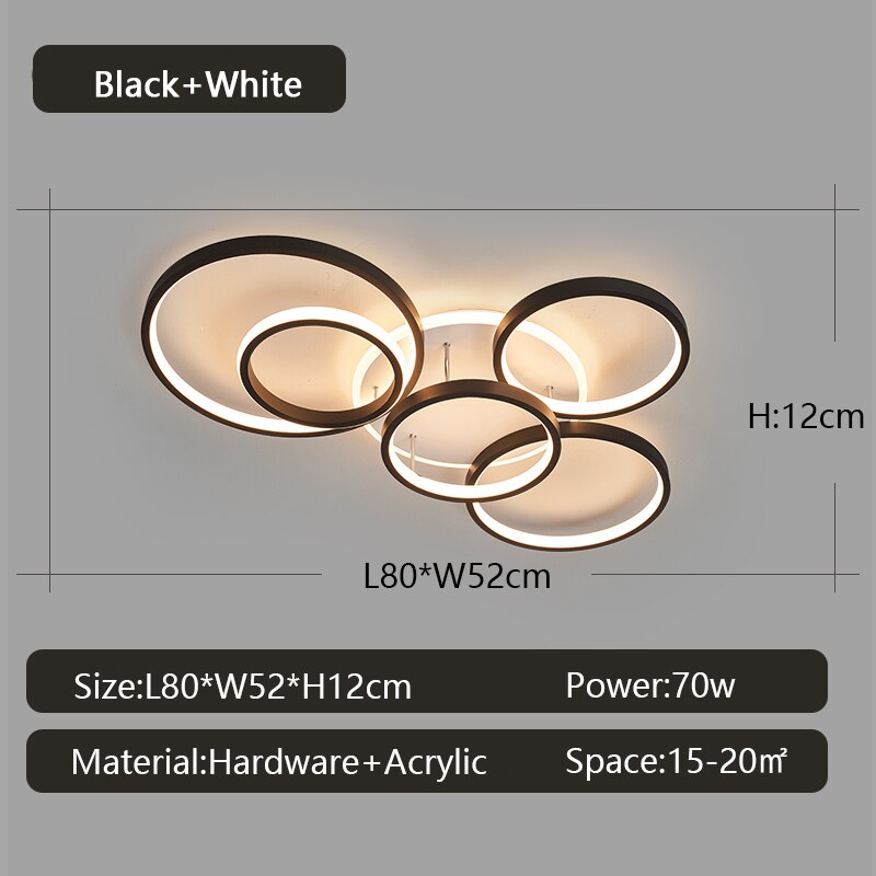 Harmonic Round Led Ceiling Light