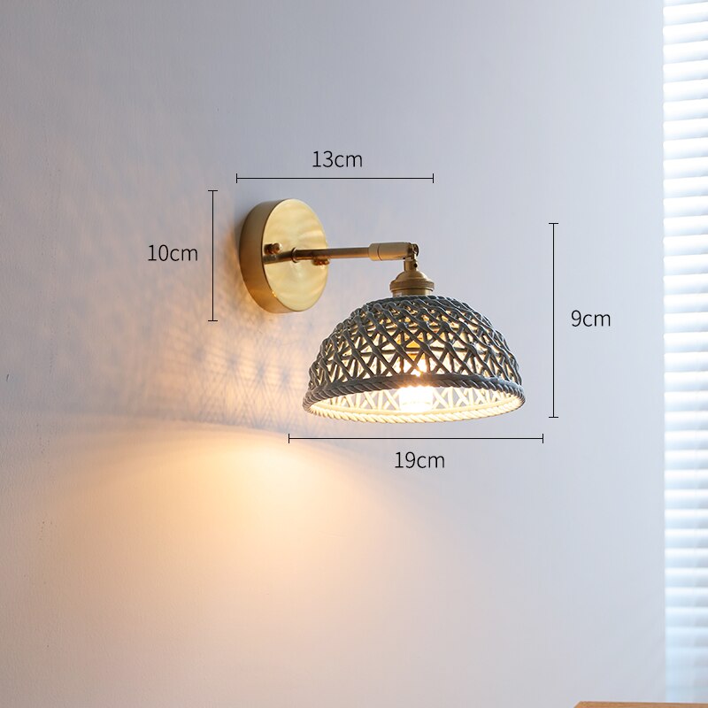 White Harmony Ceramic Led Beside Lamp