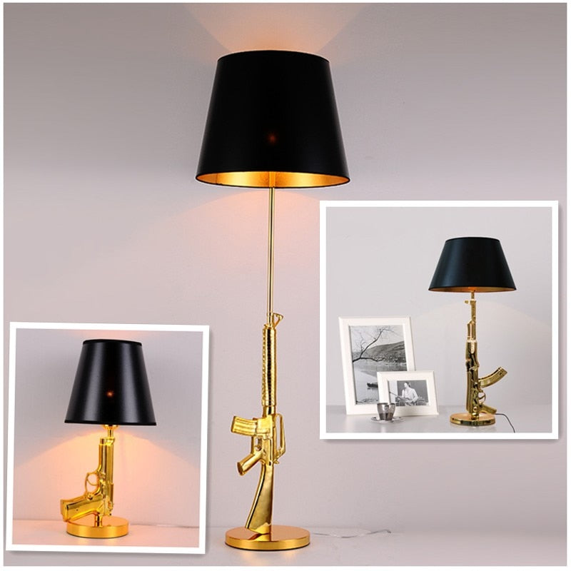 Modern Electroplated Table Lamp