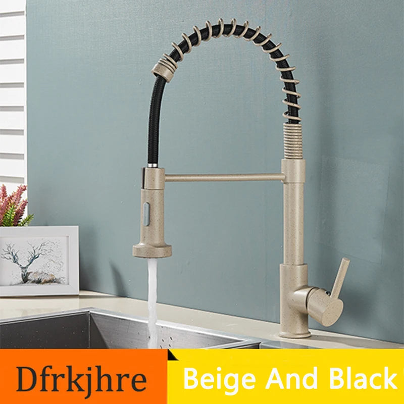 Pull Down Spray Single Lever Kitchen Tap