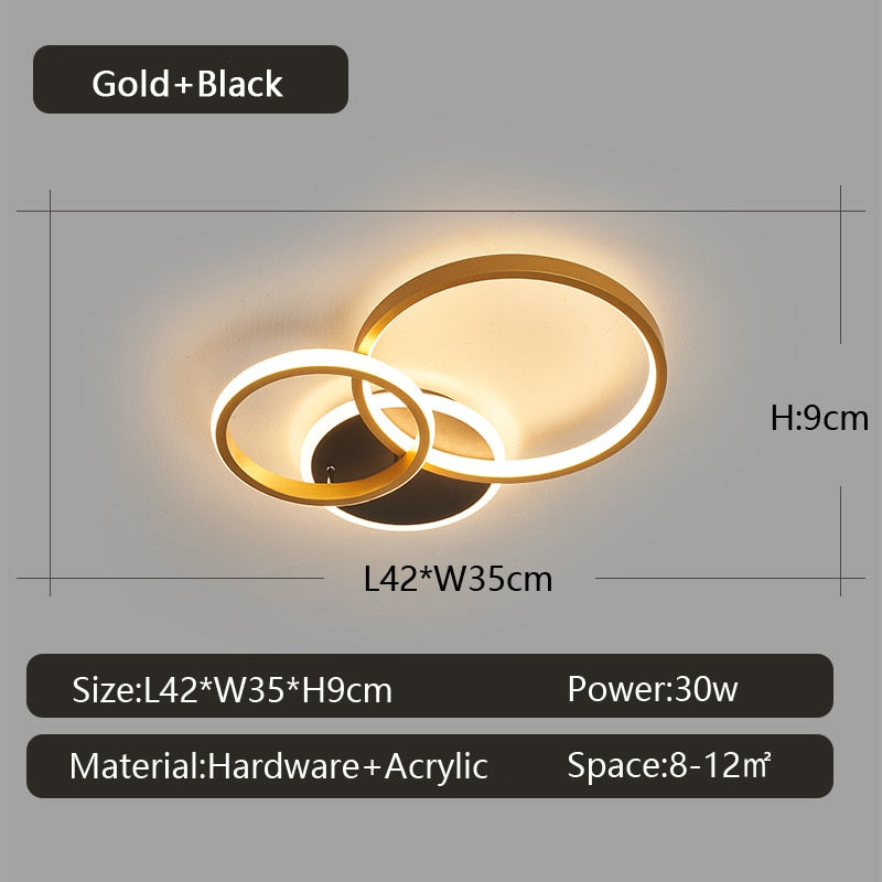 Harmonic Round Led Ceiling Light