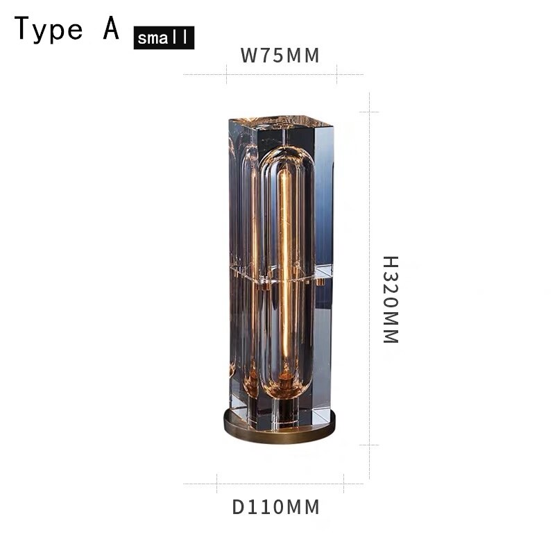 Glam Crystal Led Desk Light