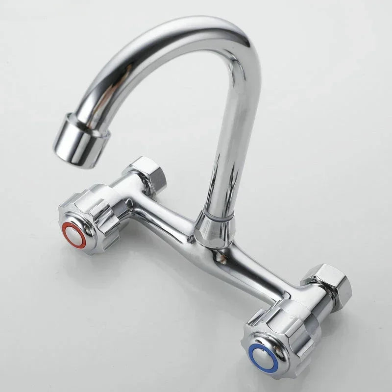 Wall-Mounted Kitchen Mixer Tap
