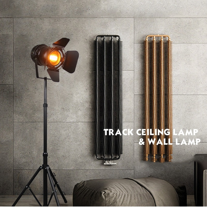 Retro Tripod Single Head Floor Lamp