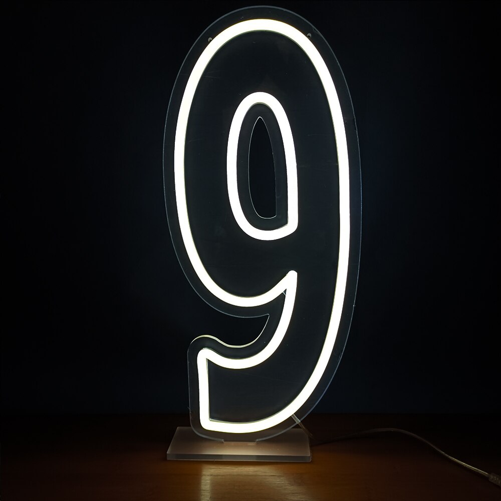 Large Light Neon Number