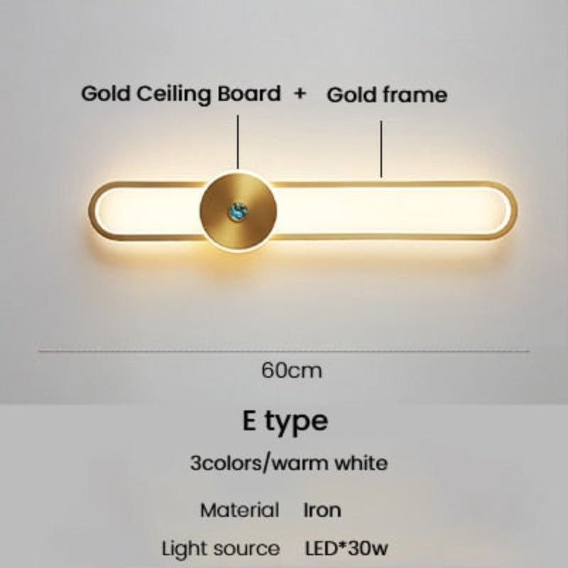 Modern Sconce Warm Led Wall Lamp