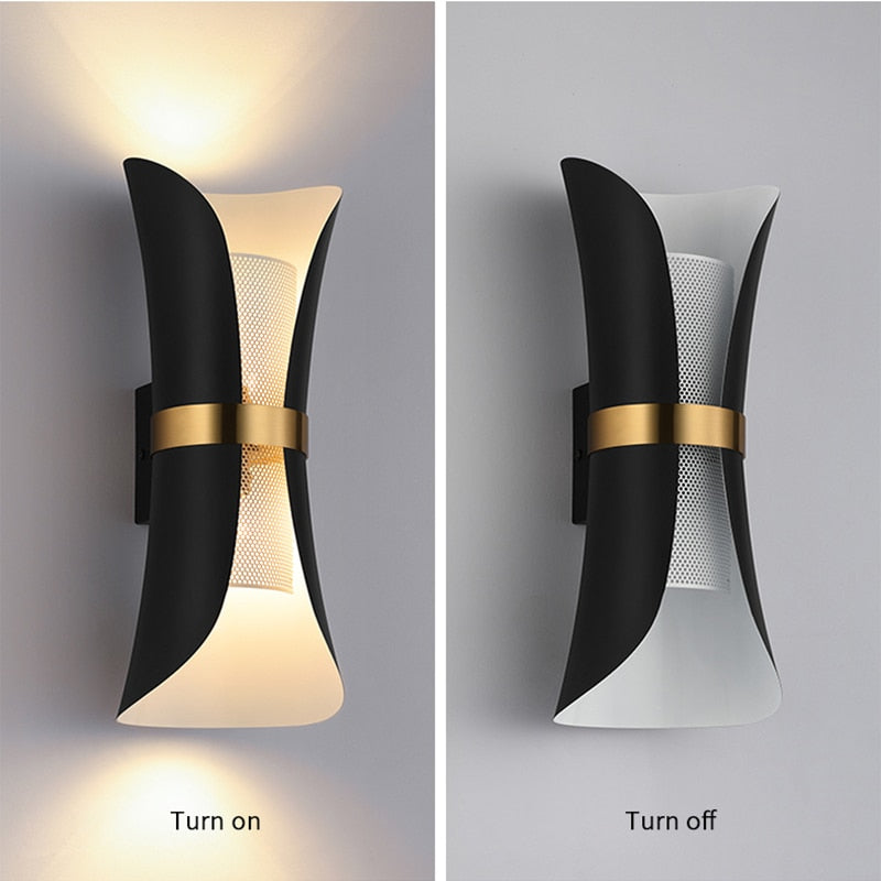 Modern Elegant Crystal Wall Light Led
