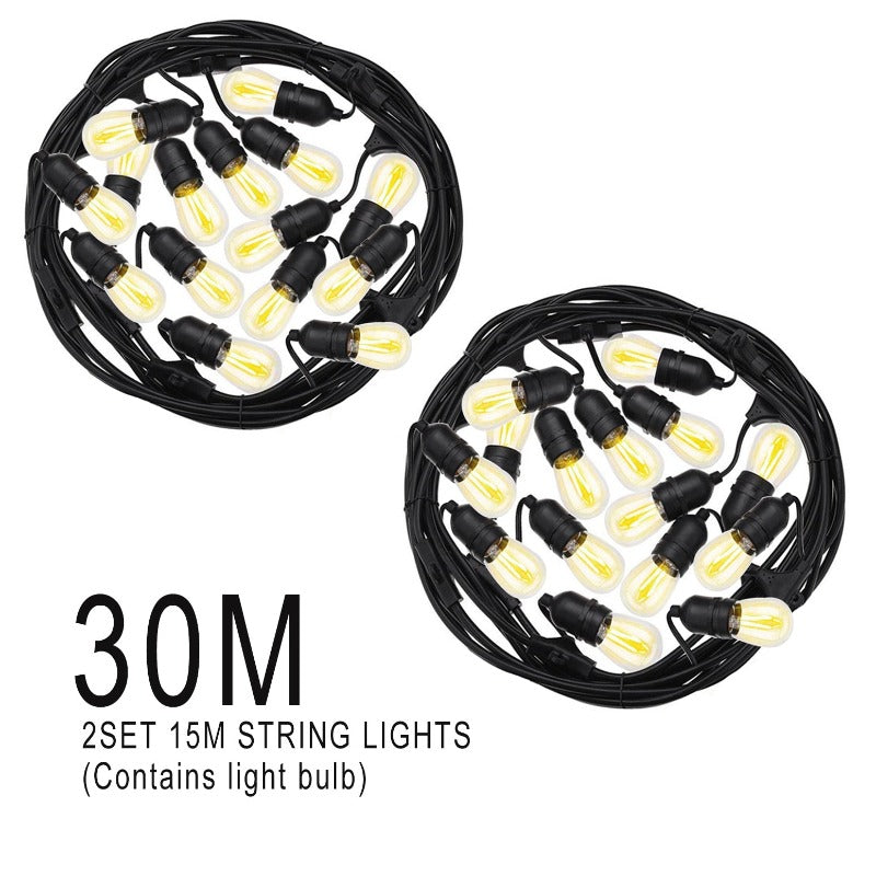 Minimal Outdoor Party Lights